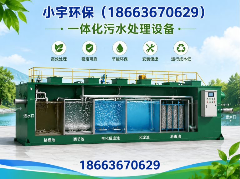 安丘市屠宰污水处理设备展示图